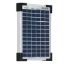Placa solar de 5W,  ideal para el suministro de corriente electrica en ubicaciones sin acceso a la red eléctrica.